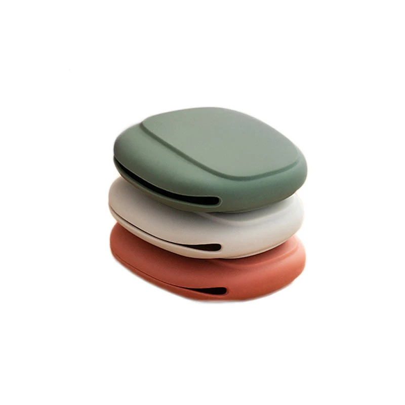 Silicone Wired Headphone Storage Bag Simple Portable Coin Purse Data Cable Organizer