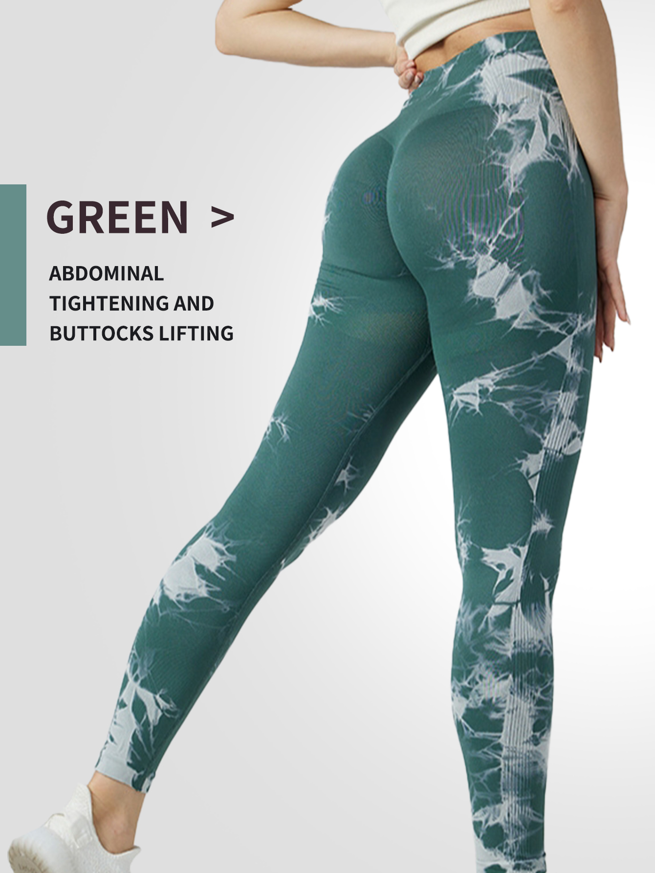 Tie Dye Yoga Hosen Sport Leggings Frauen Nahtlose Hohe Taille Push-Up Frau Strumpfhosen Fitness Workout Leggins Gym Kleidung 2024 Neue