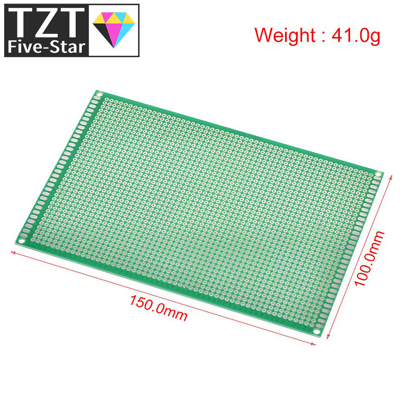 TZT 1/3pcs 10x15cm 100x150 mm Single Side Prototype Board Universal Circuit Board Protoboard