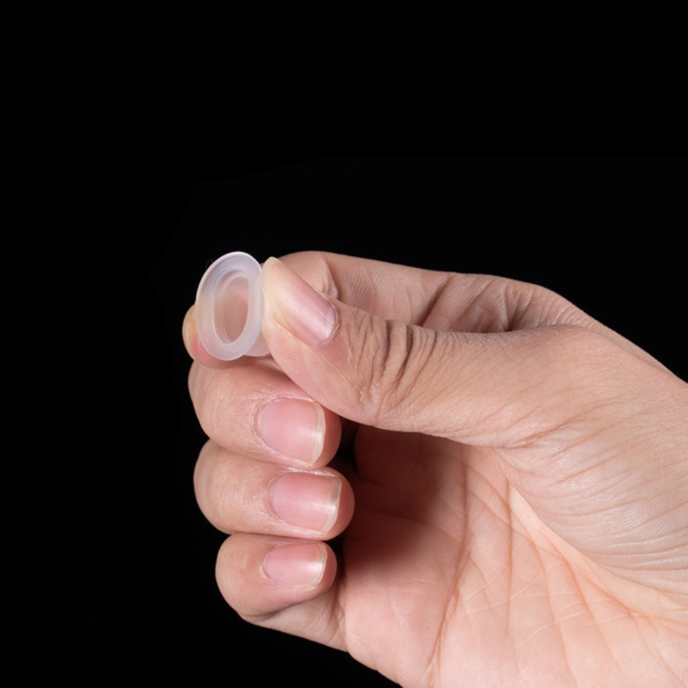 100pcs Silicone Tattoo Ink Cups Disposable Microblading Tattoo Permanent Makeup Pigment Holder Container Caps S/L Size Supply