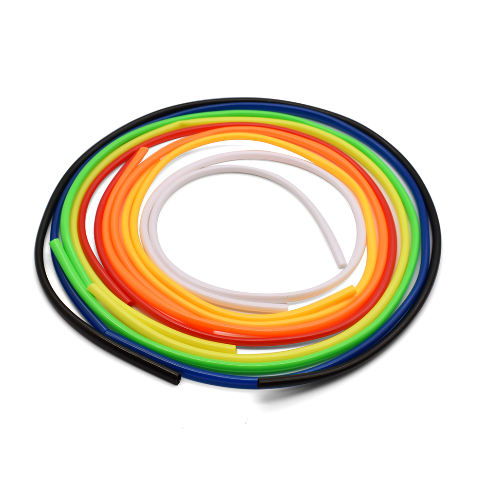 범용 5mm * 1 미터 오토바이 가솔린 연료 라인 호스 가스 오일 파이프 튜브 고무 혼다 전동 자전거 스쿠터 50-200cc