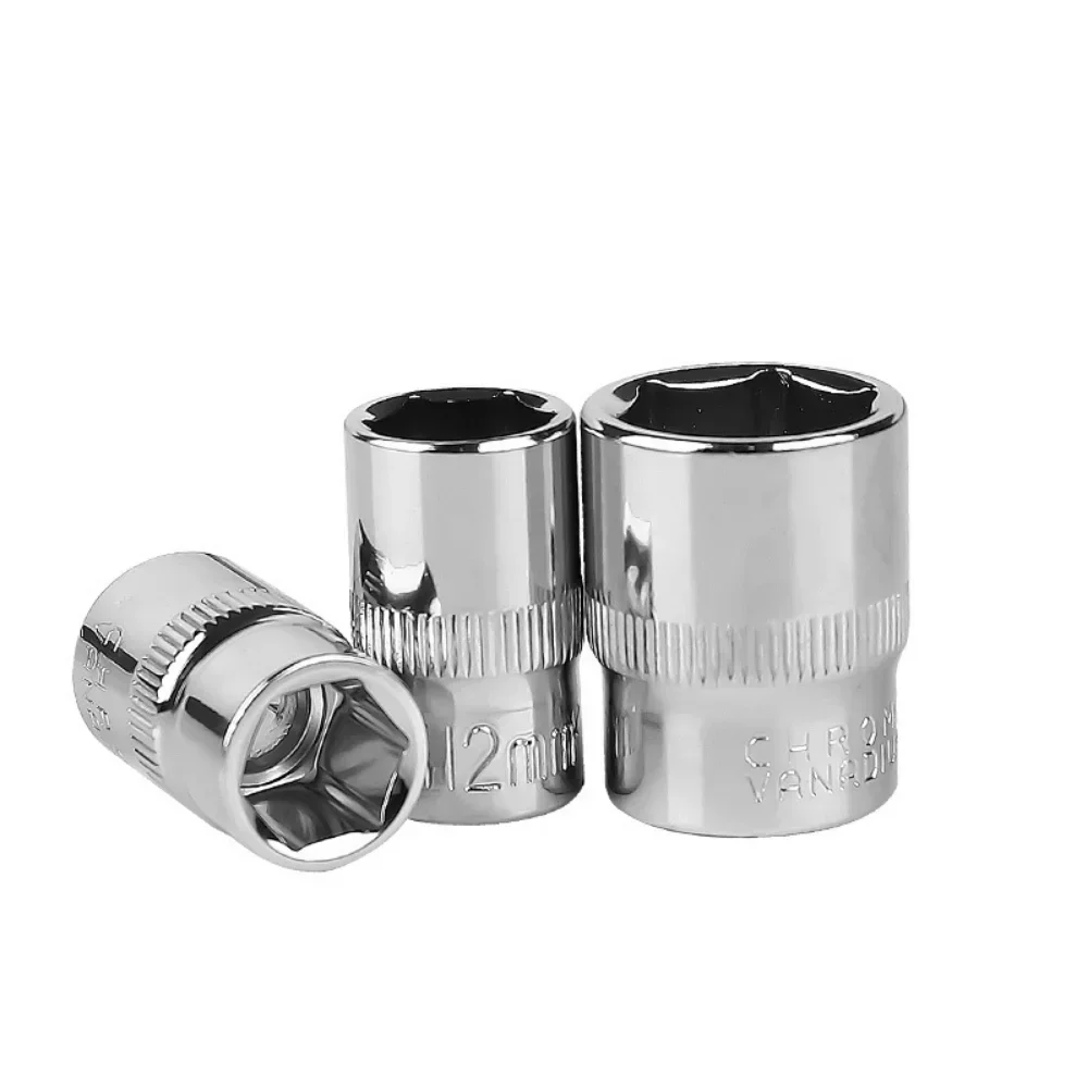 6-24mm 3/8" Square Drive Socket Bit Removal Tools for Wrench Socket Power Tool Accessories CRV Spanner Ratchet Wrench Nut