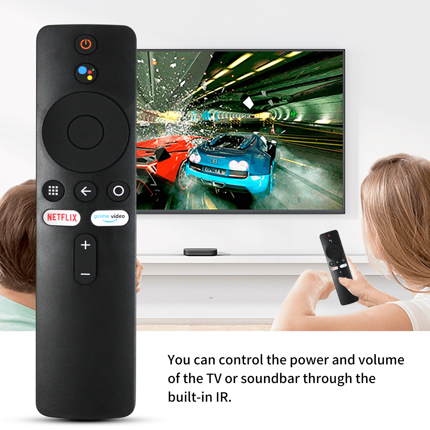 Nowy pilot głosowy Bluetooth XMRM-00A dla MI Box 4K Xiaomi Smart TV 4X Android z asystentem Google