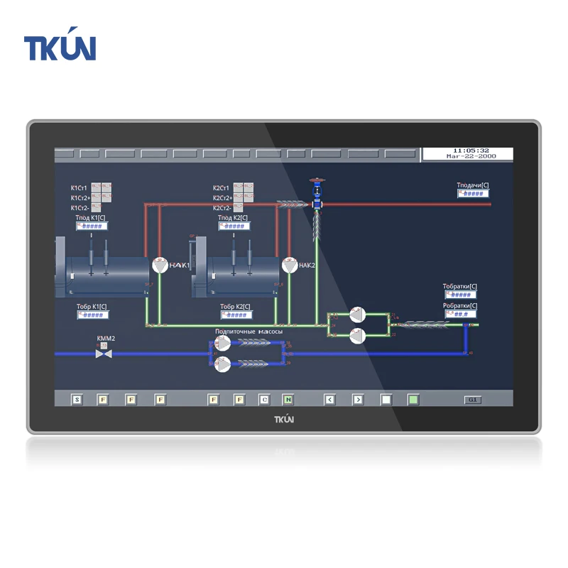 Il PC industriale all-in-one serie X86 da 13,3 pollici supporta Windows 11 Linux Tongxin UOS Kylin e Ubuntu Touch screen capacitivo