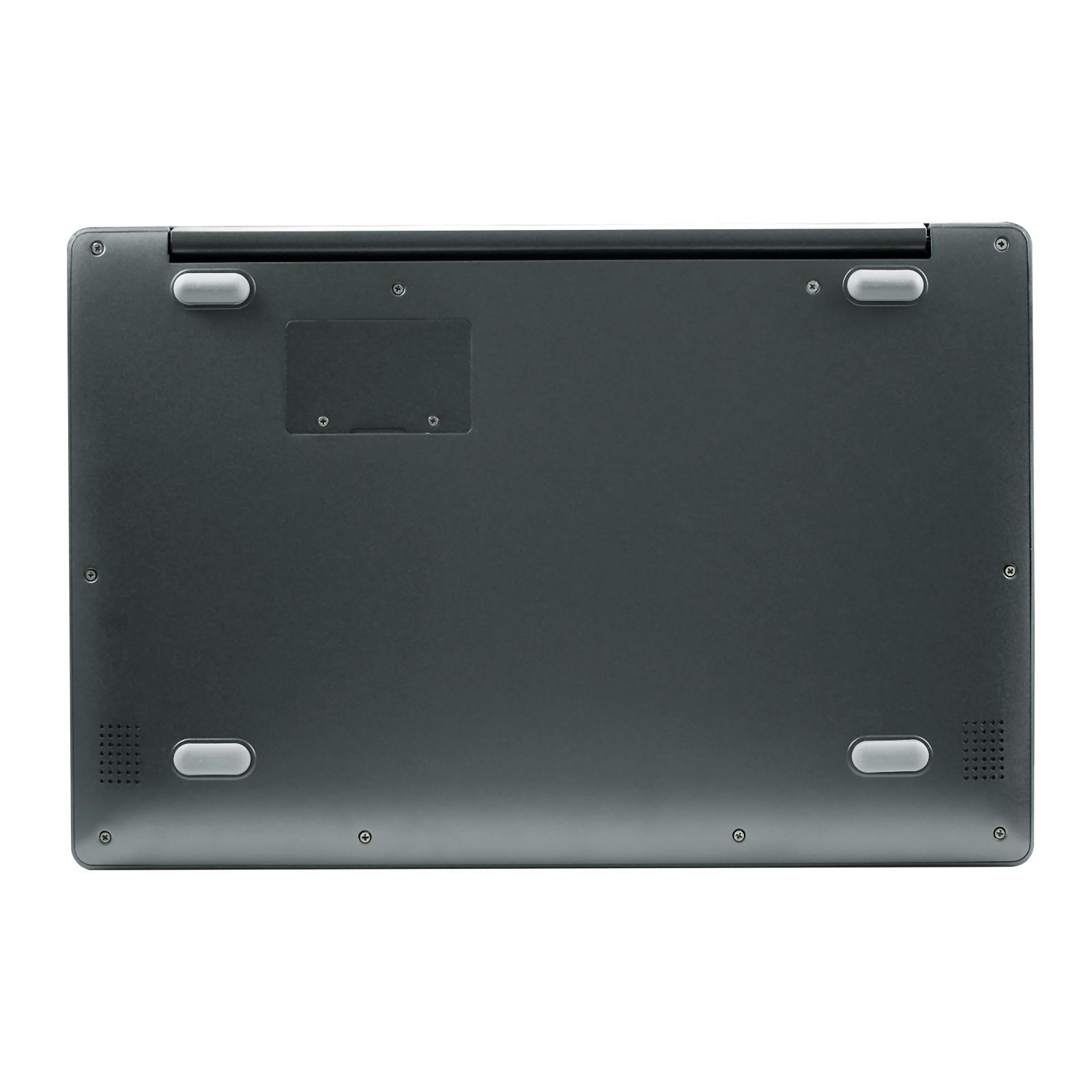 Computador portátil de 10,1 polegadas Windows 10 OS pré-instalado Quad Core 8 GB + 64 GB Netbook HDMI Webcam Office (preto)