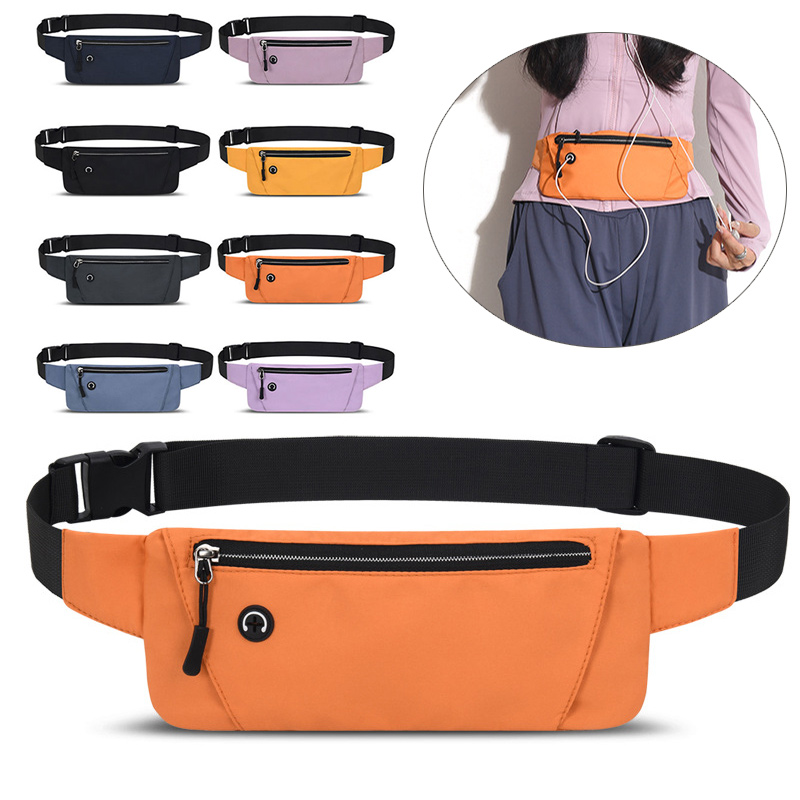 Riñonera para correr, bolsa para cinturón deportivo, bolsa para teléfono móvil, riñonera ligera para hombre y mujer, bolsa deportiva para gimnasio, riñonera con correa ajustable