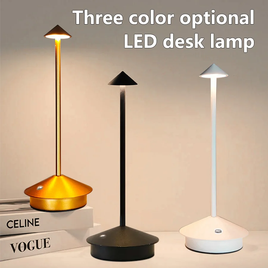 Lampa stołowa LED Mushroom Spike Touch Tri-Color Możliwość przyciemniania Dekoracyjna lampa biurkowa Akumulatorowa lampa stołowa Bar Hotel Atmosphere Lighting