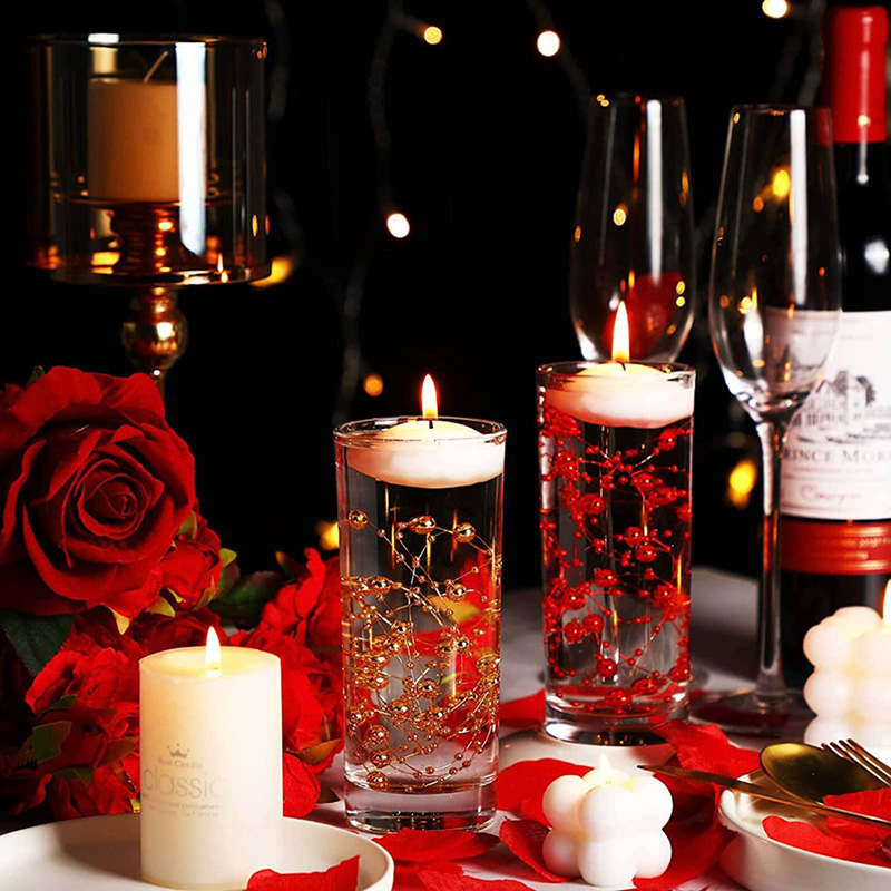 10,000PCS Home Decor Transparent Water Beads Colorful Magic Jelly Crystal Soil Mud for Flower Growing Up Hydrogel Balls Potted