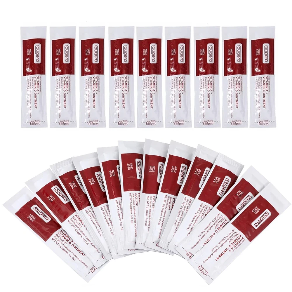 20/30/50/100 stücke Tattoo Nachsorge Creme Fougera Vitamin Salbe Tattoo Pflege liefert Erholungs creme Vitamin A & D Reparatur creme