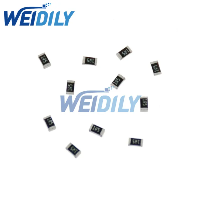 100 Chiếc 0603 SMD 1/8W Chip Điện Trở 5% 0 Ohm ~ 10M 1R 10R 51R 1K 5.1K 10K 100K 10 75 100 330 Ohm 10R 100R 330R 1M 3M3 Chống