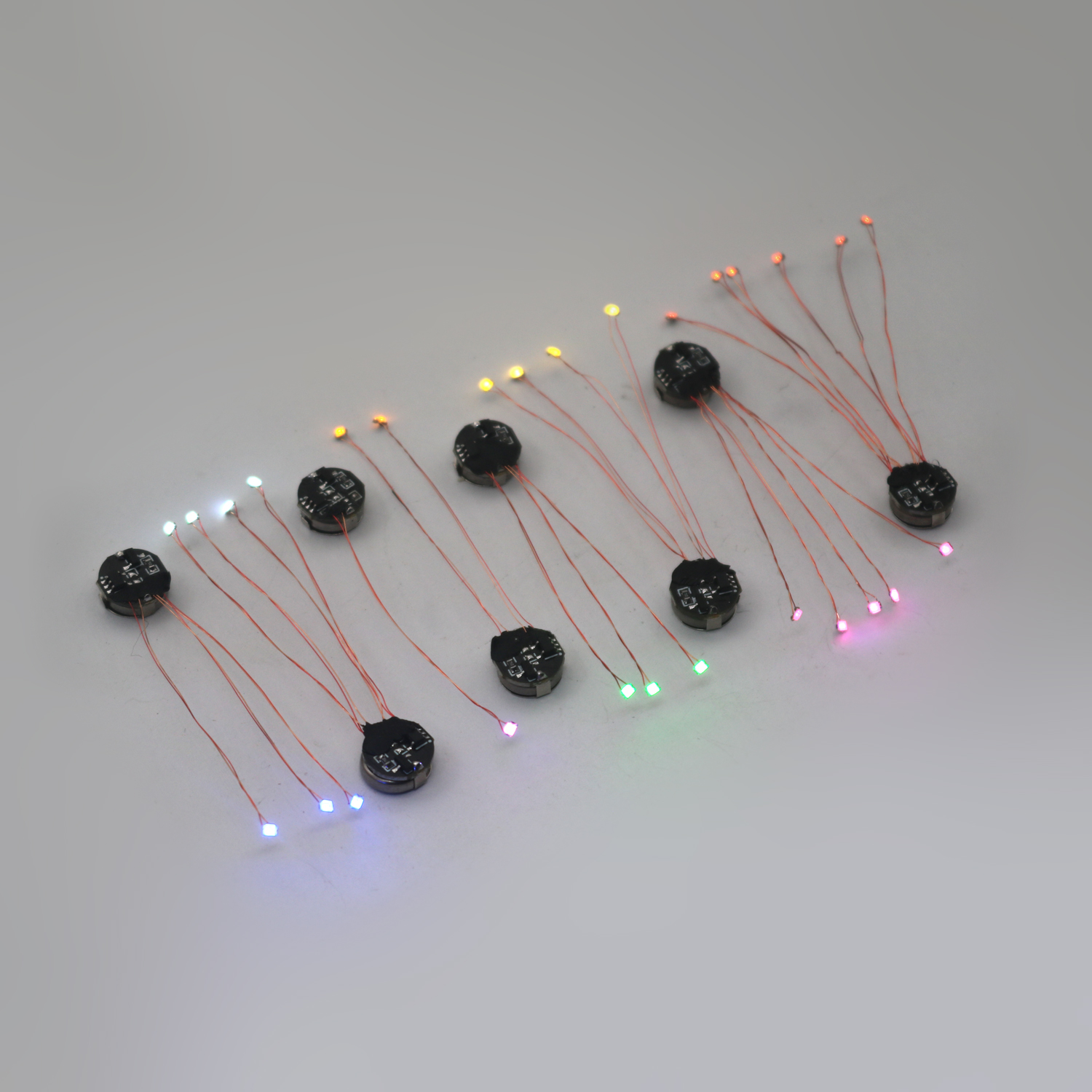 有線 5 センチメートル磁気制御ランプ Led マグネトロンライトモデル W バッテリー Diy 車のおもちゃ照明ジオラマ Gunda ロボットクリスマスツリー