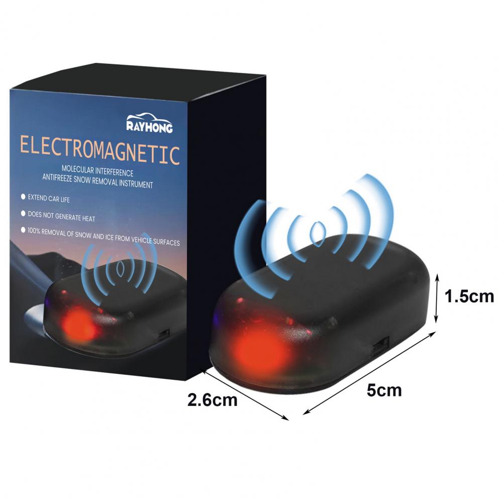2 個不凍液車の計器車の窓ガラス抗氷雪除去剤冬の電磁干渉不凍液装置