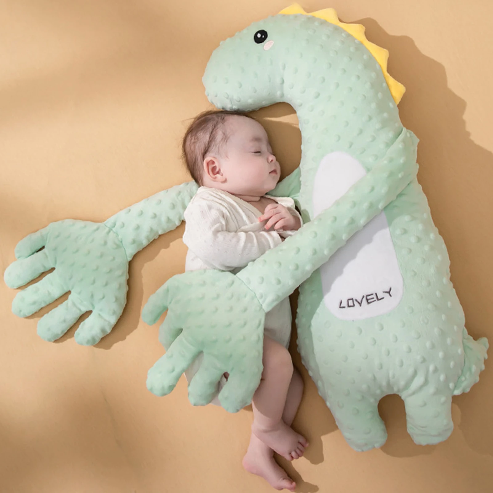 Bambola elettrica per il sonno del bambino con palmo lenitivo, telecomando, cuscino per le mani del bambino, palmo lenitivo, succhietto per il sonno del bambino regolabile