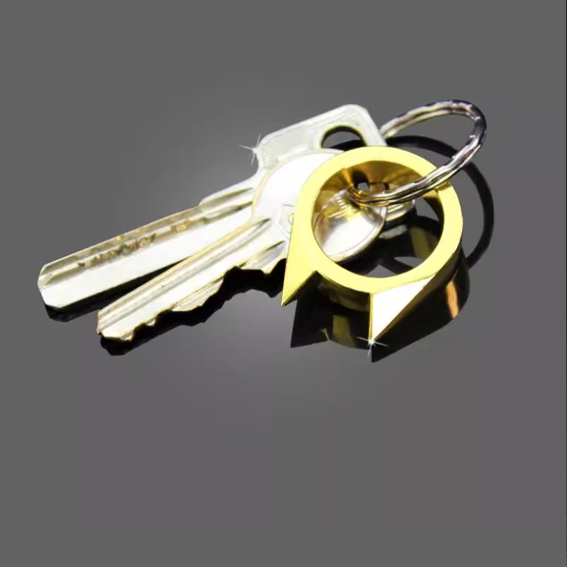 Anillo de oreja de gato de autodefensa, rompecristales, anti-lobo para mujer, hebilla de un solo dedo para hombre, picos de defensa para llevar, tigre de dedo.