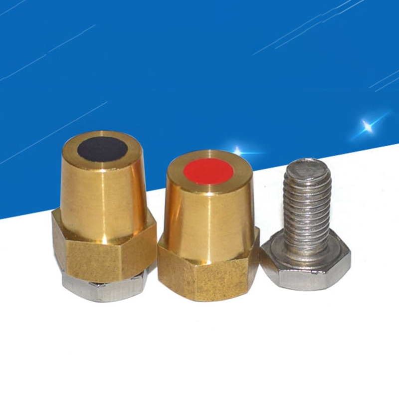 2個車のバッテリー端子コネクタクランプM10 M6 M8真鍮スタッドワイヤーバインディングポスト糸ネジ電源コネクタ端子