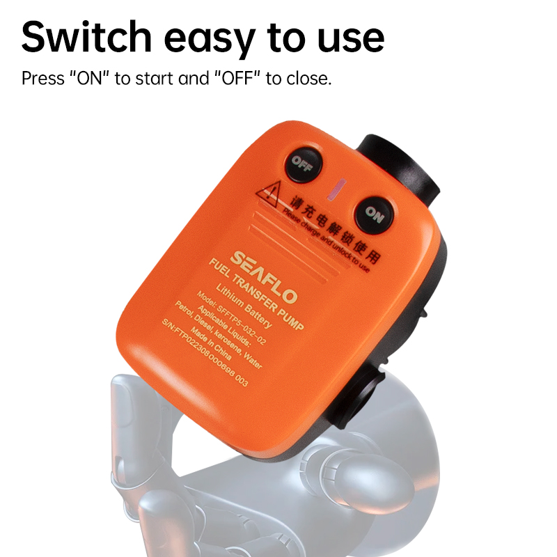 Bomba de combustível recarregável do carro bonde com a bateria de lítio, equipada com a gasolina que bombeia elétrico automático apropriado para o auto-dr