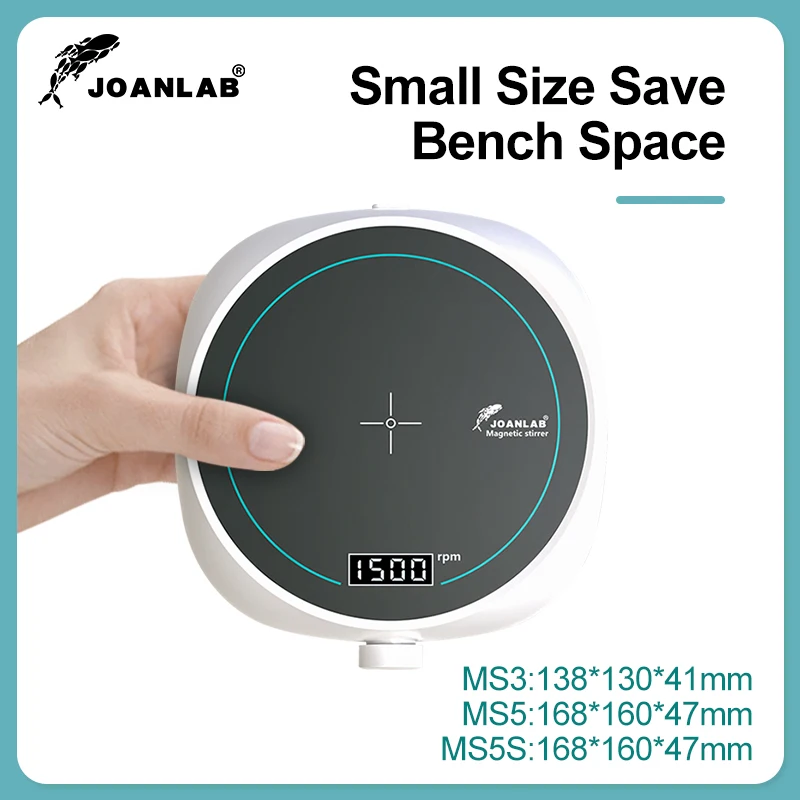 JOANLAB Mini agitatore magnetico miscelatore liquido da laboratorio miscelatore magnetico con barra di agitazione