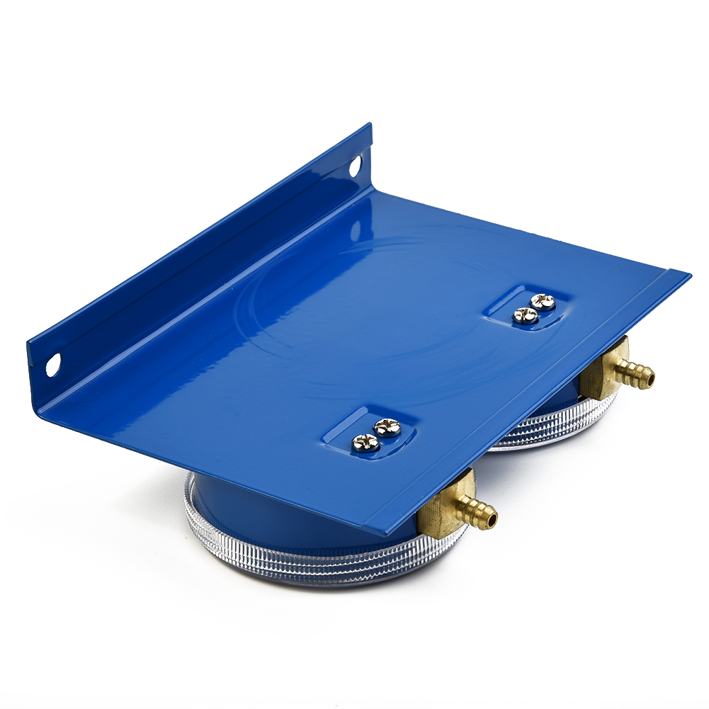 1 セットオートバイキャブレター燃料真空ゲージバランサーシンクロナイザーツール W/ホースキット金属プラスチック 2 シリンダーマシン用 15 × 10 センチメートル