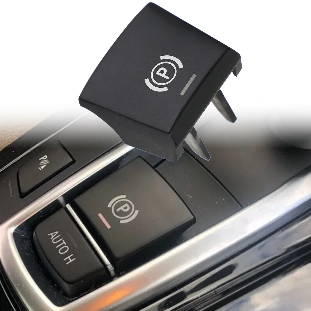 Nuevo para BMW 5 7 F01 F02 F07 F10 F11 F18 F30 520 523 730 2009-2017 freno de mano de coche freno de estacionamiento P botón cubierta del interruptor 61312822518