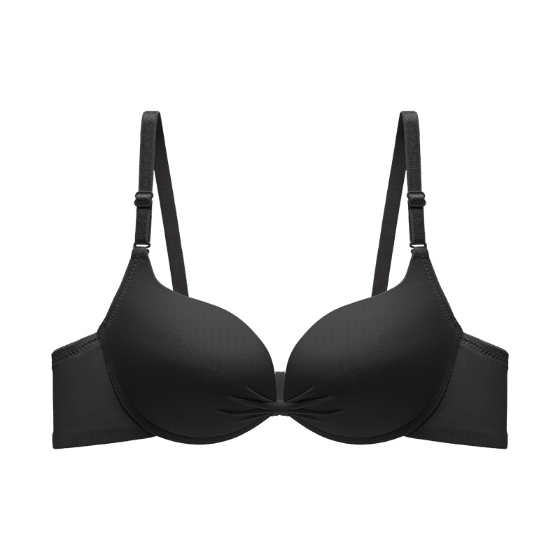 Suavização-Seamless ajustável Push Up Bra, Alto Suporte, Conforto, Adequado para Férias, Presente de Aniversário