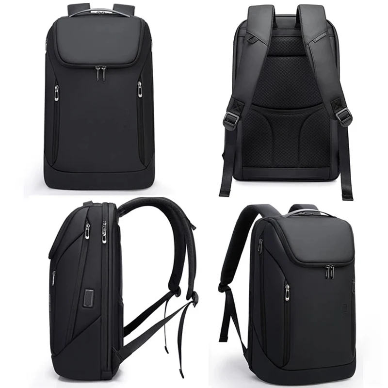 BANGE Antirrobo Mochila impermeable para computadora portátil 17 Bolsa de computadora Viajes Negocios Senderismo Mochilas Mochila escolar Mochila para hombres