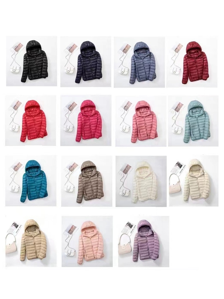 NewBang 7XLลงเสื้อแจ็คเก็ตผู้หญิงHooded Ultra Lightลงเสื้อแจ็คเก็ตผู้หญิงPlus FeatherฤดูหนาวบางWarm Windbreaker Coats