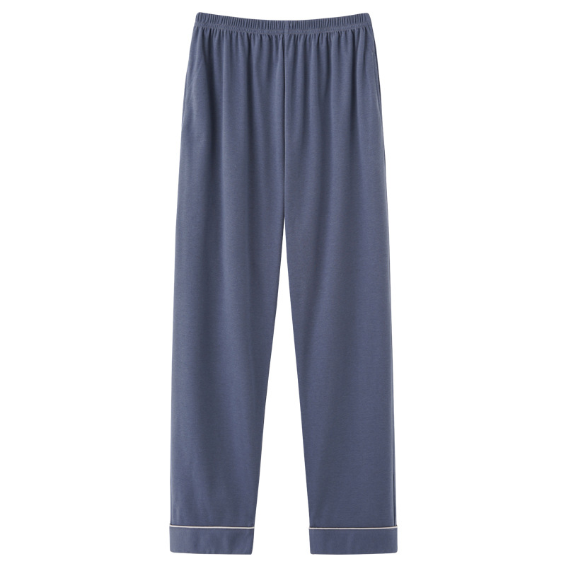 Pijamas de algodón para hombres y mujeres, pantalones de casa para primavera y otoño, pantalones cómodos para dormir de talla grande, pantalones largos para parejas