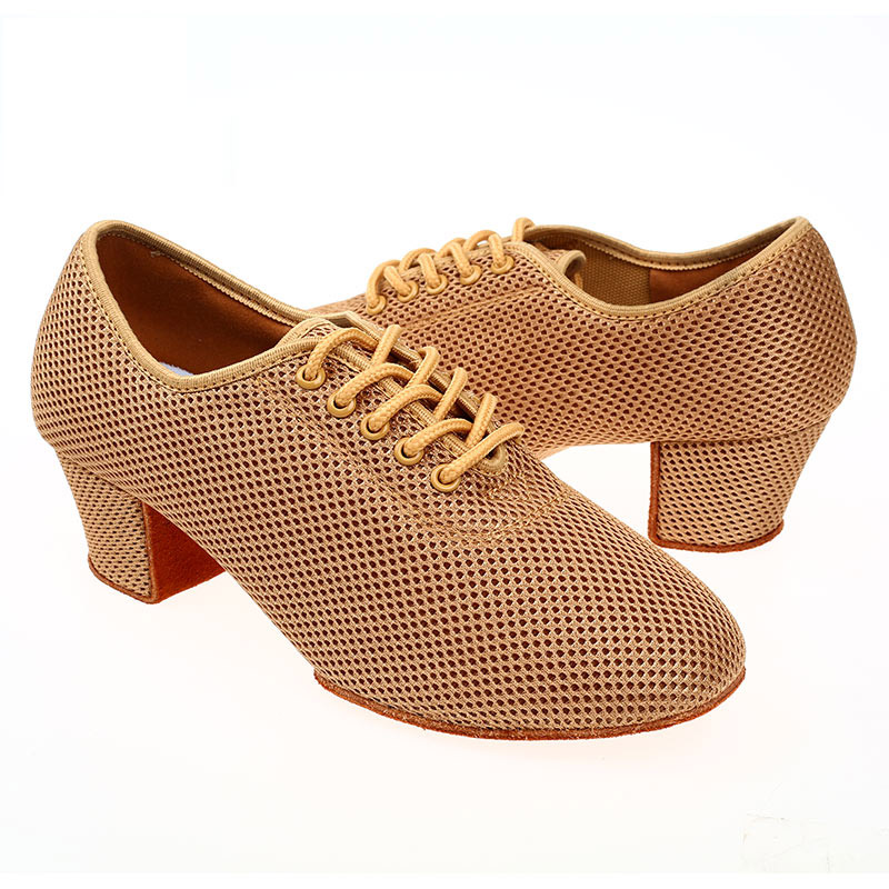 Latin Dance Schuhe Frauen Jazz Ballsaal Salsa Tanzen Ausbildung Erwachsene Frau Praxis Tango Schuh Mesh Weibliche High Heel Turnschuhe