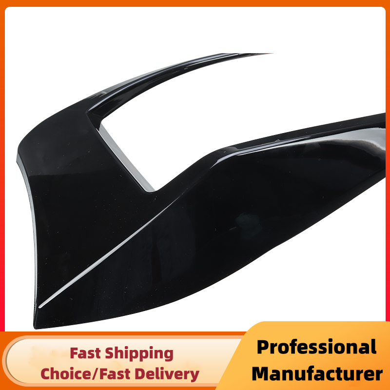 1 ペアリアバンパースプリッターカナード Vw ゴルフ 7 7.5 MK7 MK7.5 GTI R GTD R400 2012-2020 リアテールランプスポイラーブレーキランプトリム