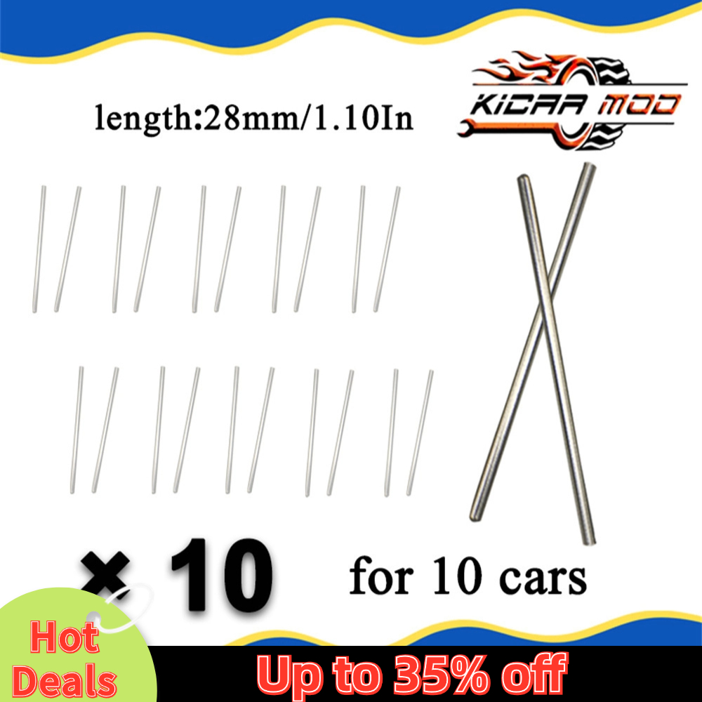 1/64 Model Car Wheels Axle For Hot Wheels Replacement Parts for Hotwheels Matchbox Tomica Diecast Model Toys (10 Sets)