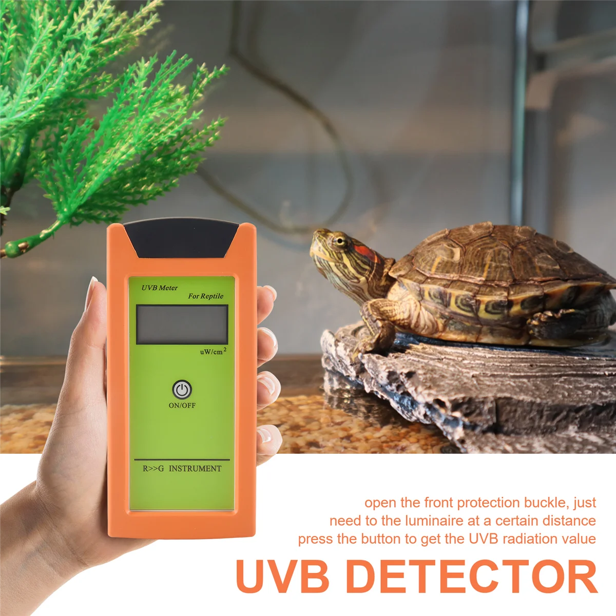 AA91 RGM-UVB UVB-тестер Высокоточный детектор UVB УФ-тестовый прибор для рептилий UVB-метр Инструмент для измерения яркости
