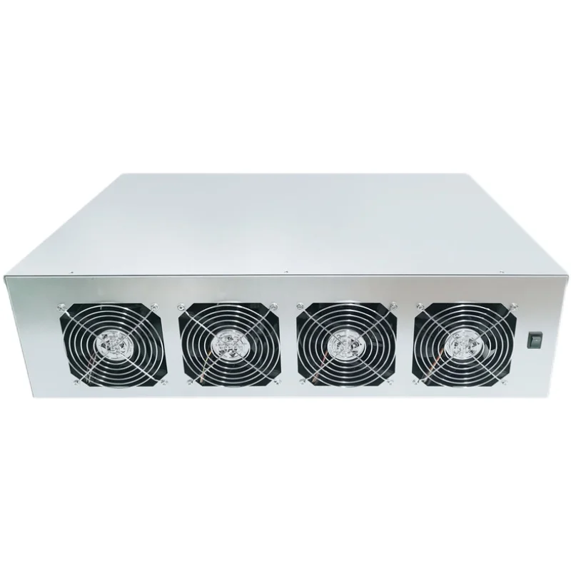RTX 3060 3070 3080 3090 Support 65mm Spacing 8gpu Platform Frame with Power Supply Graphic Card case H61 B85 8 Gpu Cases