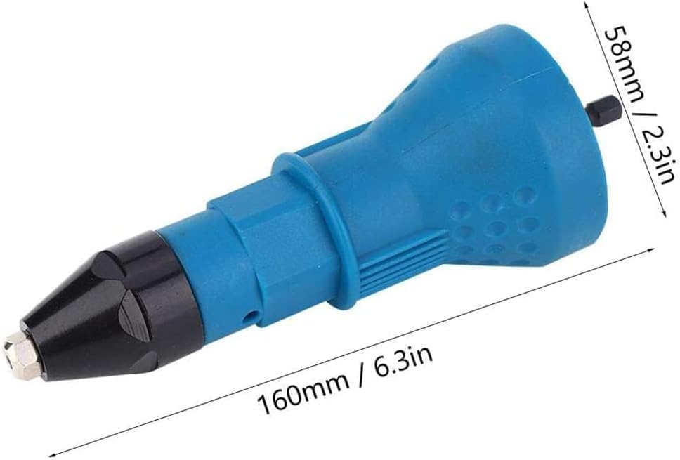 Pistolet à écrou à rivets électrique, perceuse à tirer, adaptateur de Conversion pour buse de riveteuse sans fil, outil d'écrou, outils de pistolet à ongles multifonctions