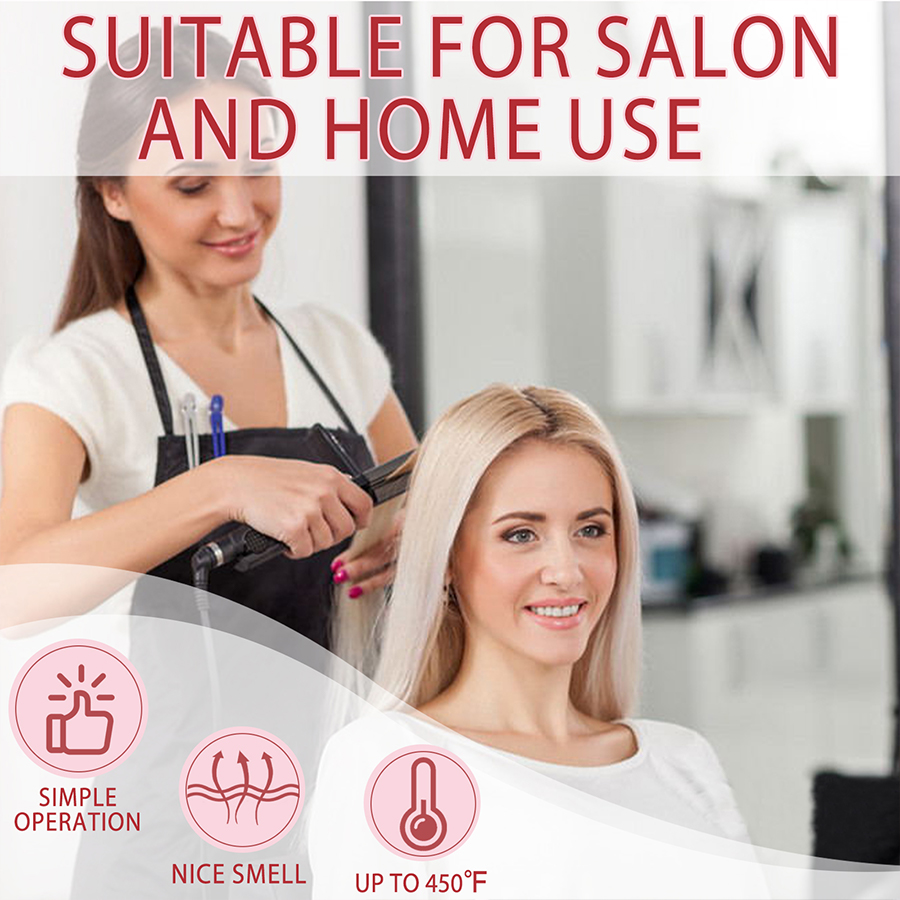 Spray de proteção térmica para cabelo, soro protetor de calor, protege os cabelos dos UV danificados, hidratante, condicionador de cuidados capilares para mulheres