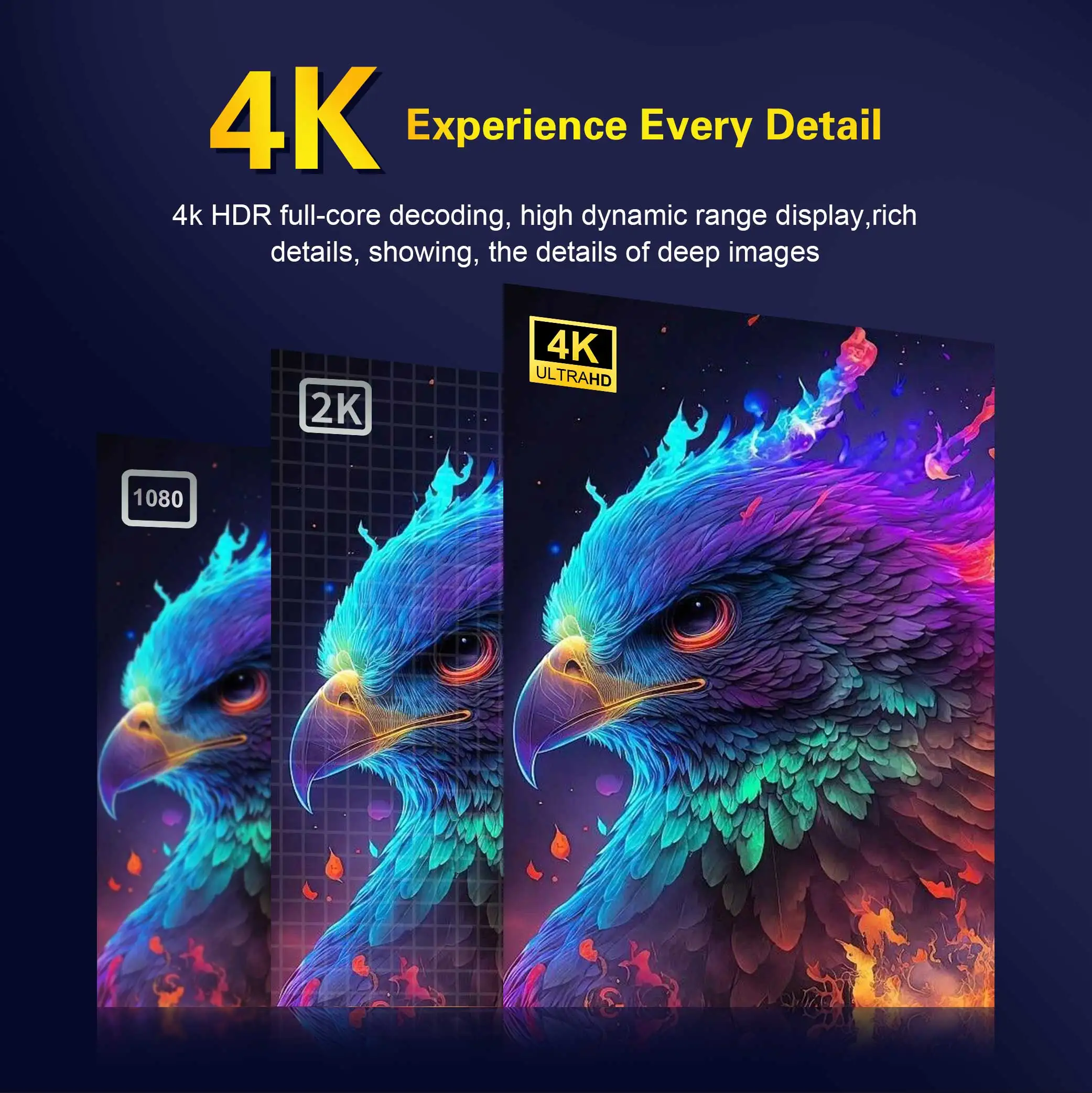 Global Mortal Android 4k Smart TV Stick Q2 Ultra 2GB RAM 16GB ROM  Dual Wifi 6 Multi Language Streaming Media Player TV Dongle