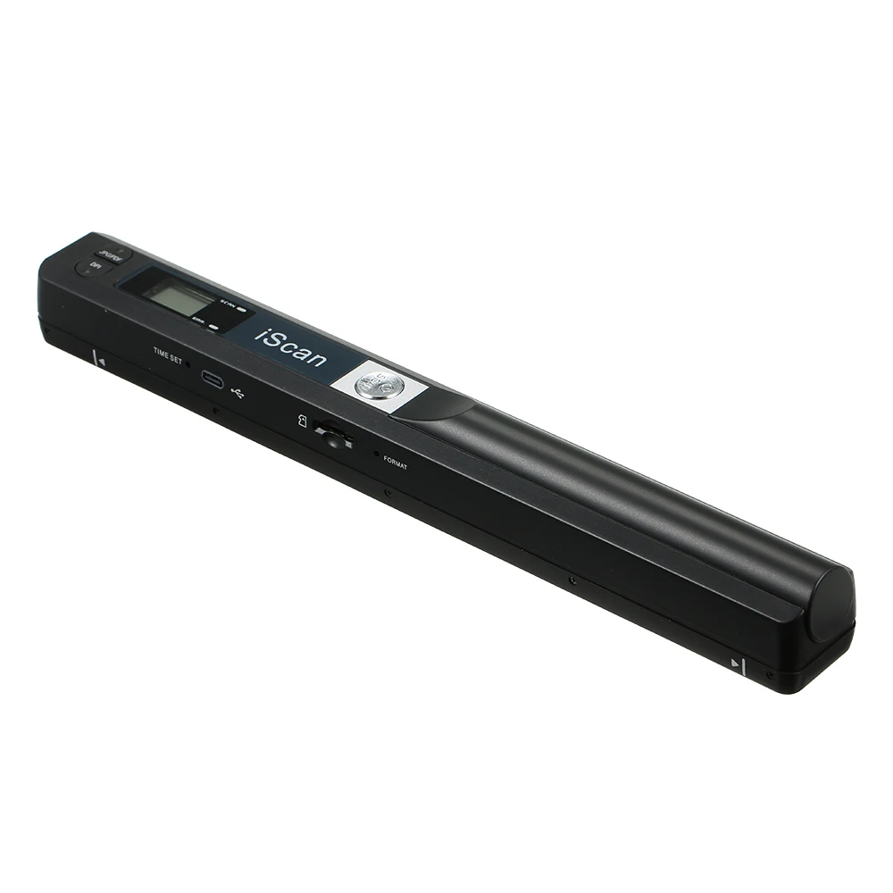 Scanner Portátil de Documentos IScan-Mini, Scanner de Livros A4, Portátil, Formato PDF, 300 DPI, 600 DPI, 900 DPI