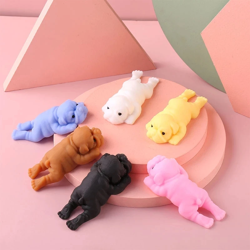 Squishy สุนัขอะนิเมะ Fidget ของเล่นปริศนาสร้างสรรค์จําลอง Decompression ของเล่น Kawaii สุนัขความเครียด Reliever ของเล่นปาร์ตี้วันหยุดของขวัญ