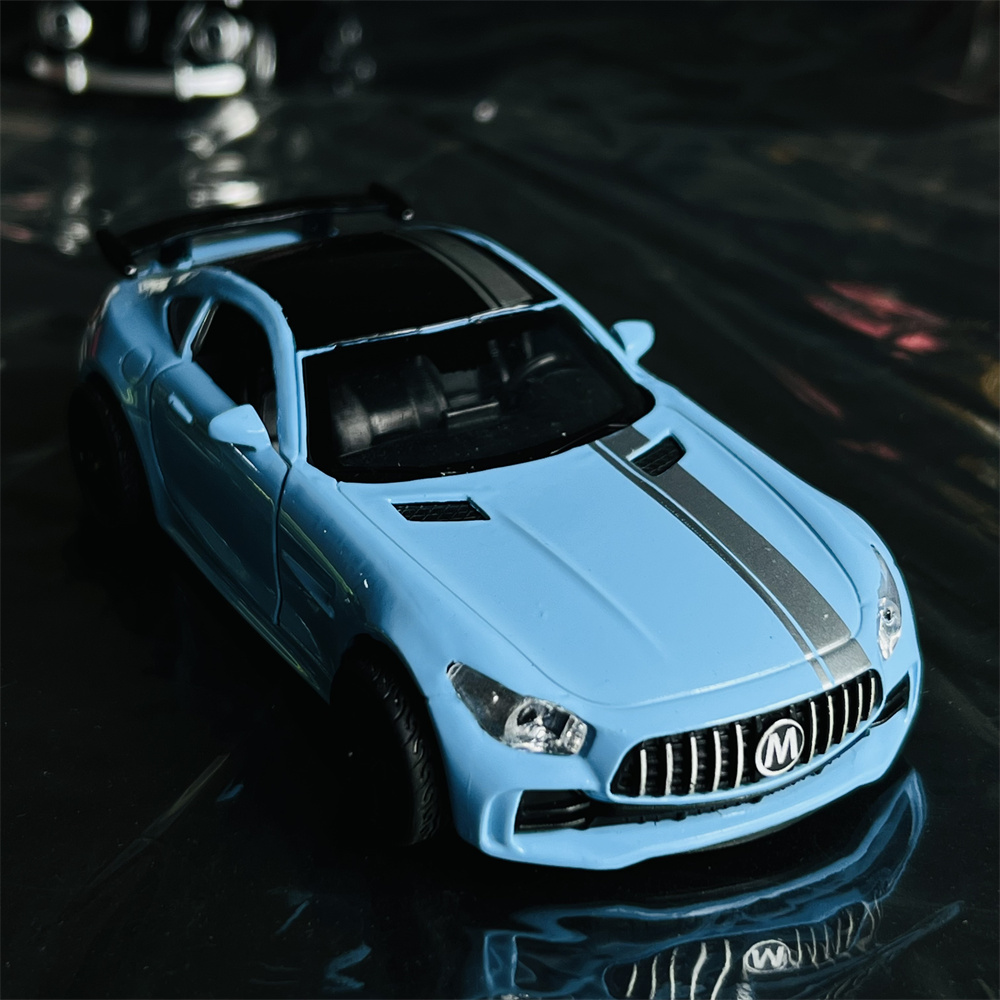 Super carro esportivo simulação liga modelo, brinquedo de carro esportivo infantil, modelo de carro menino, enfeite do bolo
