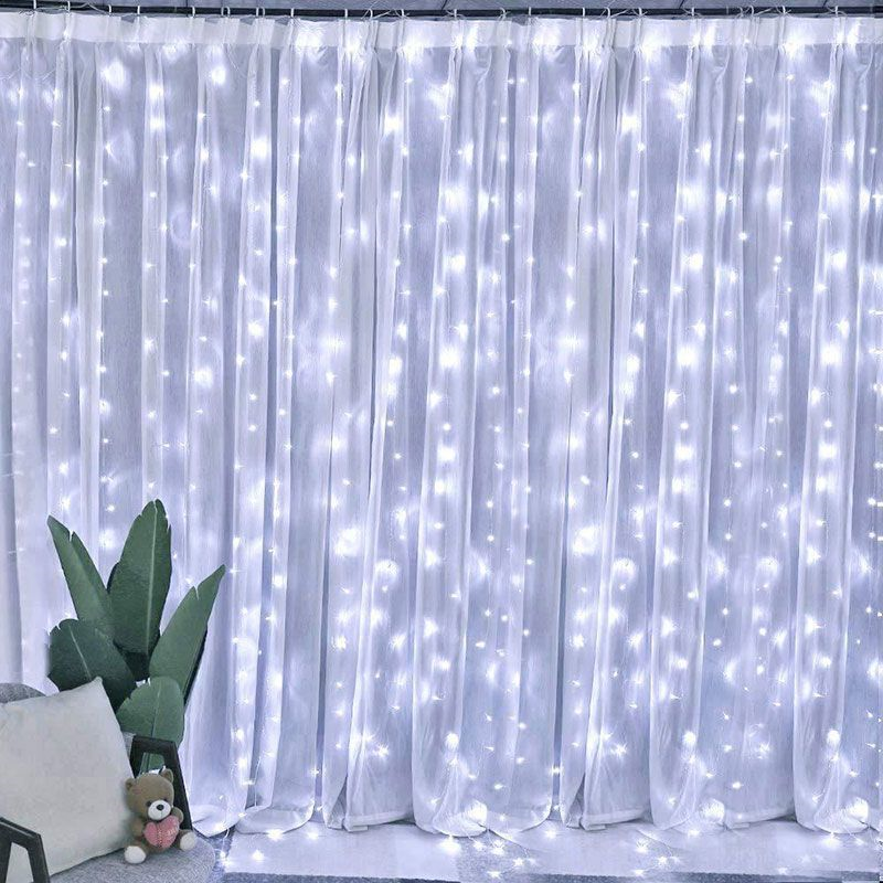 6M/3M LED Christmas Lights Fairy String Lights Curtain Garland USB Festoon Remote Christmas Decoration for Home New Year 2024