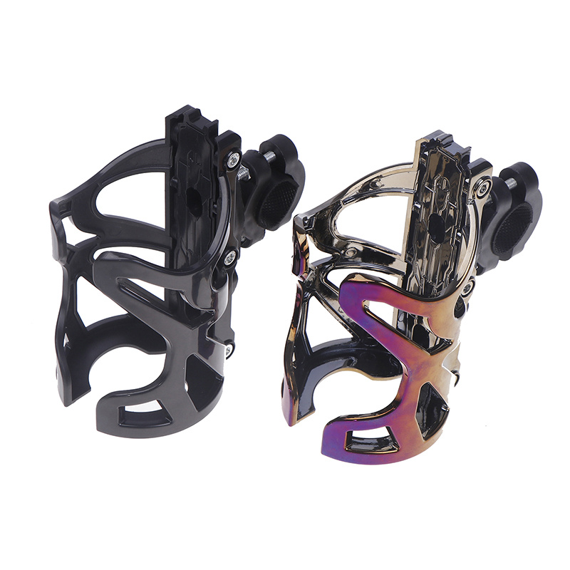 1 szt. Motocyklowy uchwyt na kubek Uchwyt na napoje ze stopu aluminium CNC z bezpiecznym uchwytem, ​​bez narzędzi instalacja Akcesoria motocyklowe