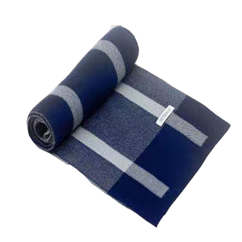 冬の男性スカーフ保温スカーフカジュアルファッションブランドデザイナーニットネッカチーフパッチワークウールカシミヤスカーフショールラップ AC2228