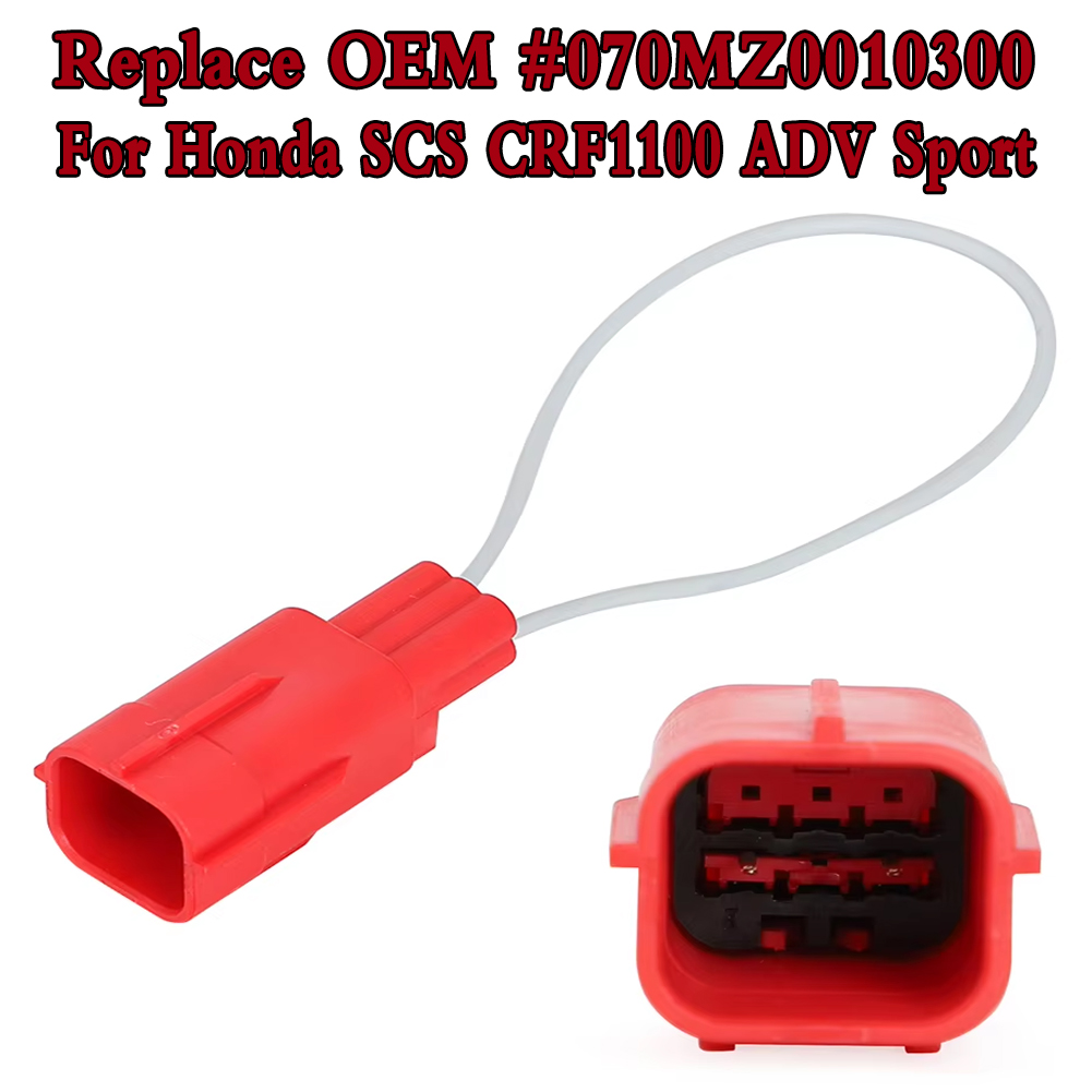 Замените OEM # 070МЗ 0010300   Короткий разъем для проверки службы Honda SCS CRF1100 ADV, спортивный мотоцикл, аксессуары высокого качества