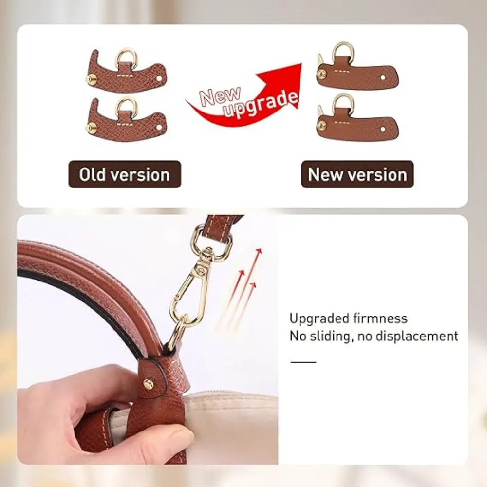 NEW Adjustable Bag Strap For Longchamp Bag Accessories Short Handle Small Size No Punching Modification Tote Shoulder Strap