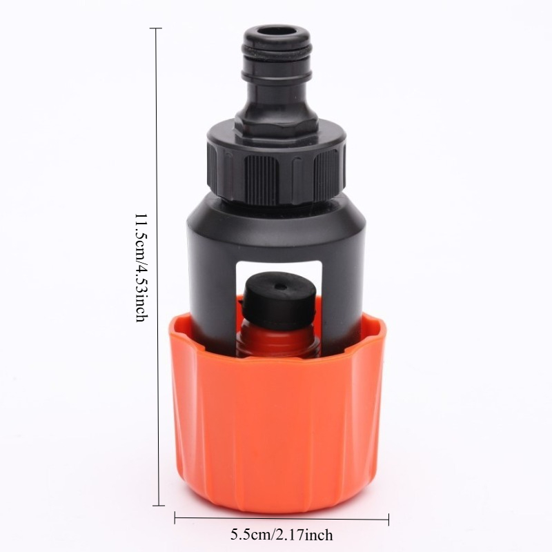 1Pc Universal Tap Water Plastic Hose Pipe Joint Tube Quick Connect Garden  Mixer Tap Adaptor