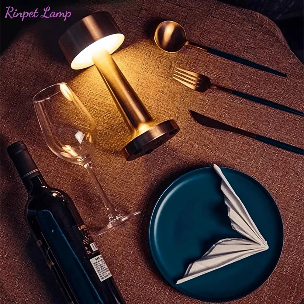 Lampa Stołowa Retro Bar Led Lampka Nocna Lampara De Noche Do Sypialni Abażur Dekoracja Pokoju Chambre Biurko Sypialnia Kawa Luces