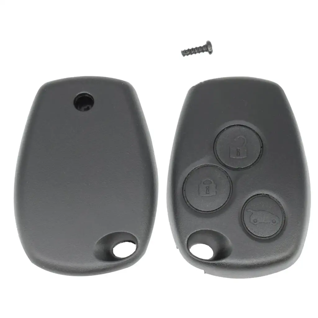 Remote Key Shell Case for Renault Trafic Twingo Master Modus Logan 2/3 Button Switch Car Key Fob Case Replace Parts Accessories