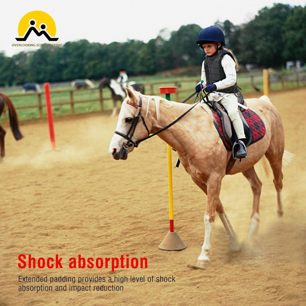 Reiten Weste Eva Dicken Schutzhülle Weste Für Kinder Im Freien Sicherheit Reiten Reit Weste Kinder Reit Ausrüstung