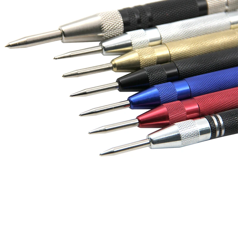 Automatische veertype Center Punch Locator Glass Striker Window Breaker Punch Punch Centreerponsgereedschap