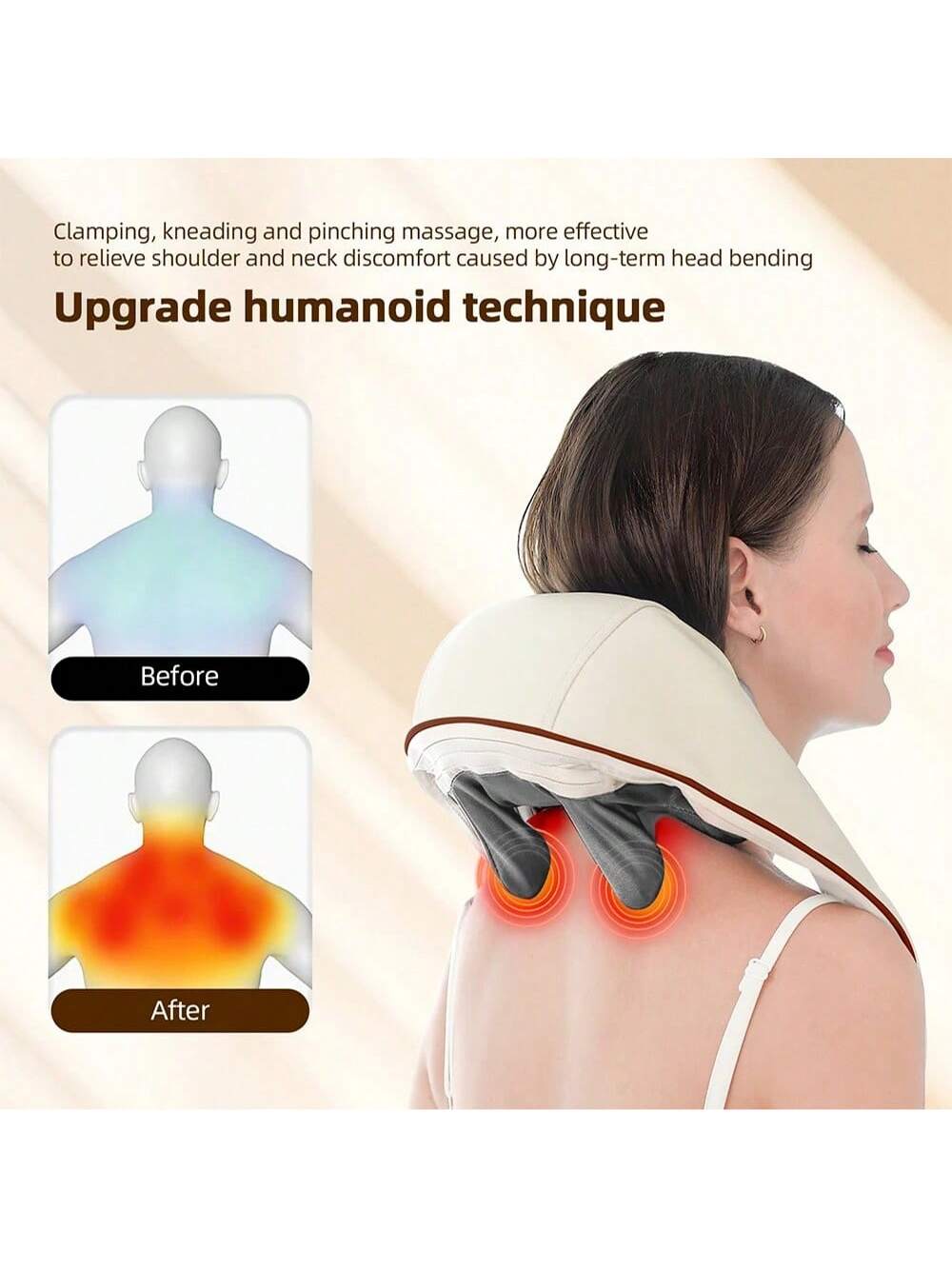 Handmatige Houten Massage Roller Hand Push Handheld Body Massage Tool Full-body Huishoudelijke Trigger Point Massager Gezicht Schouder Nek