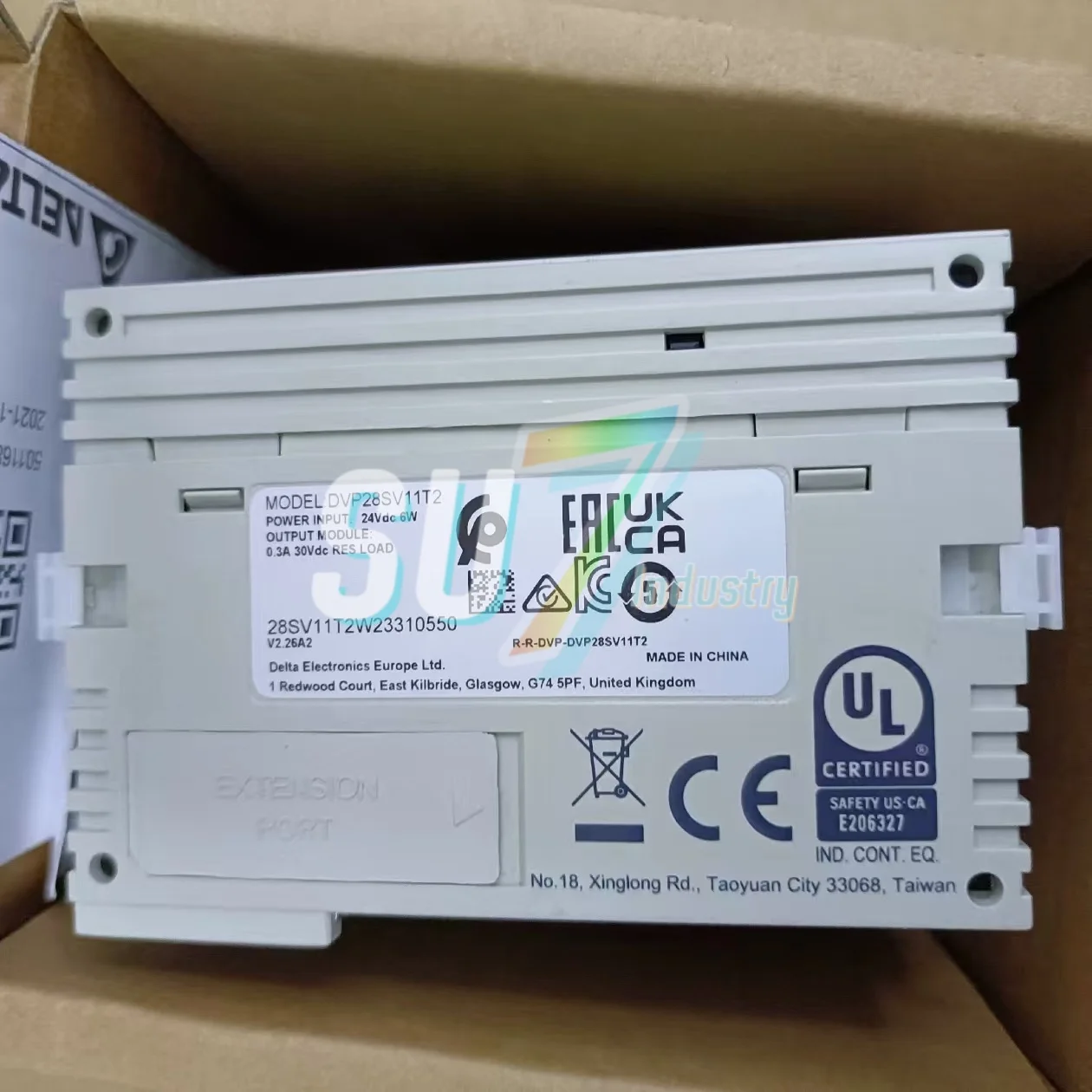 PLC Module    New In warehouse    DVP28SV11R2    DVP28SV11T2